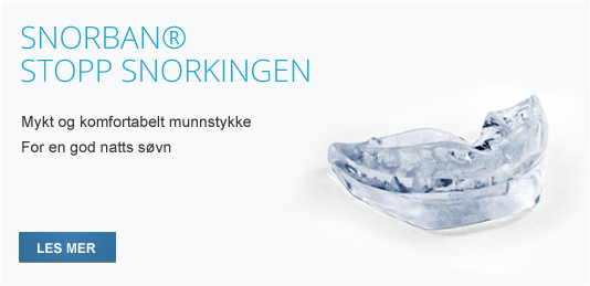 Stopp Snorkingen med SnorBan snorkeskinne